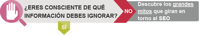 ¿Eres consciente de qué información debes ignorar? 