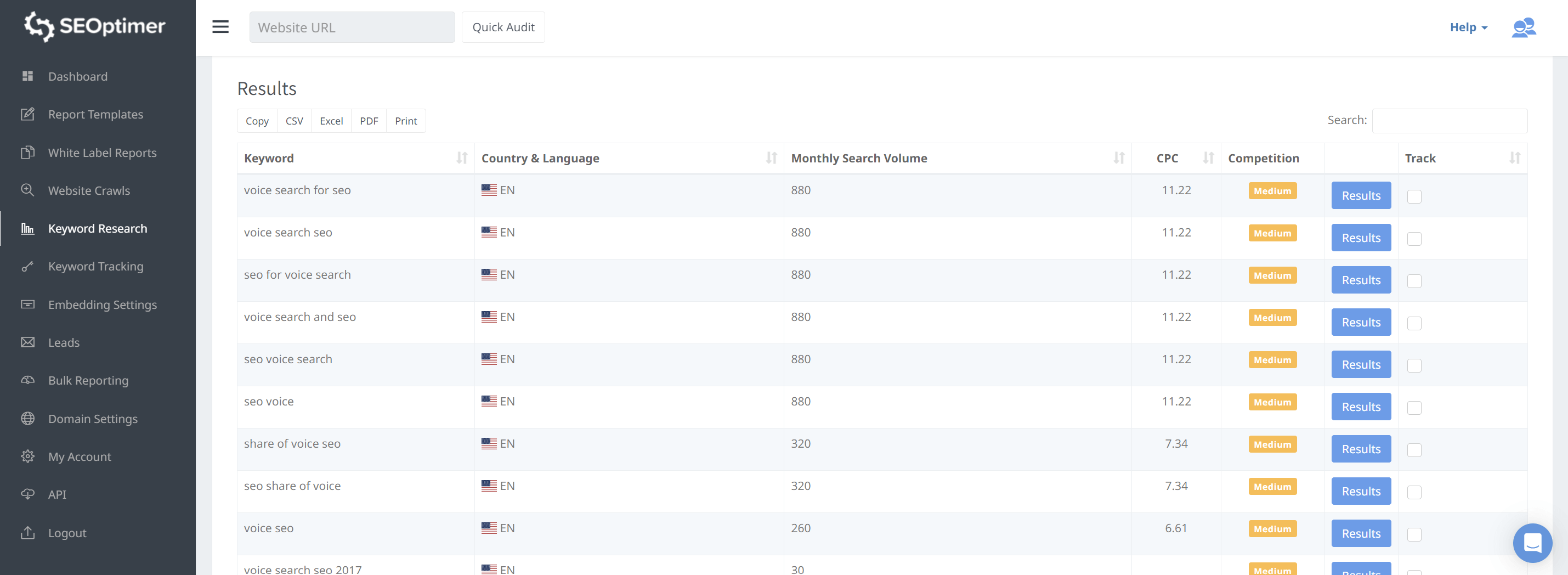 alat riset kata kunci seoptimer