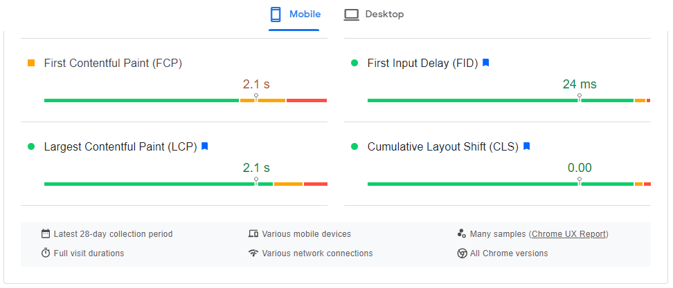 pagespeed insights check 2